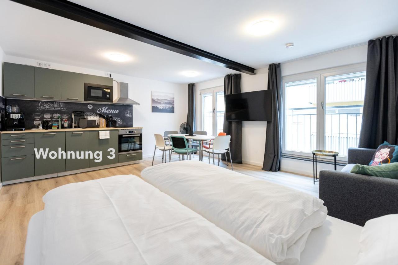 Zentrale Innenstadt-Wohnung 뷔르츠부르크 외부 사진