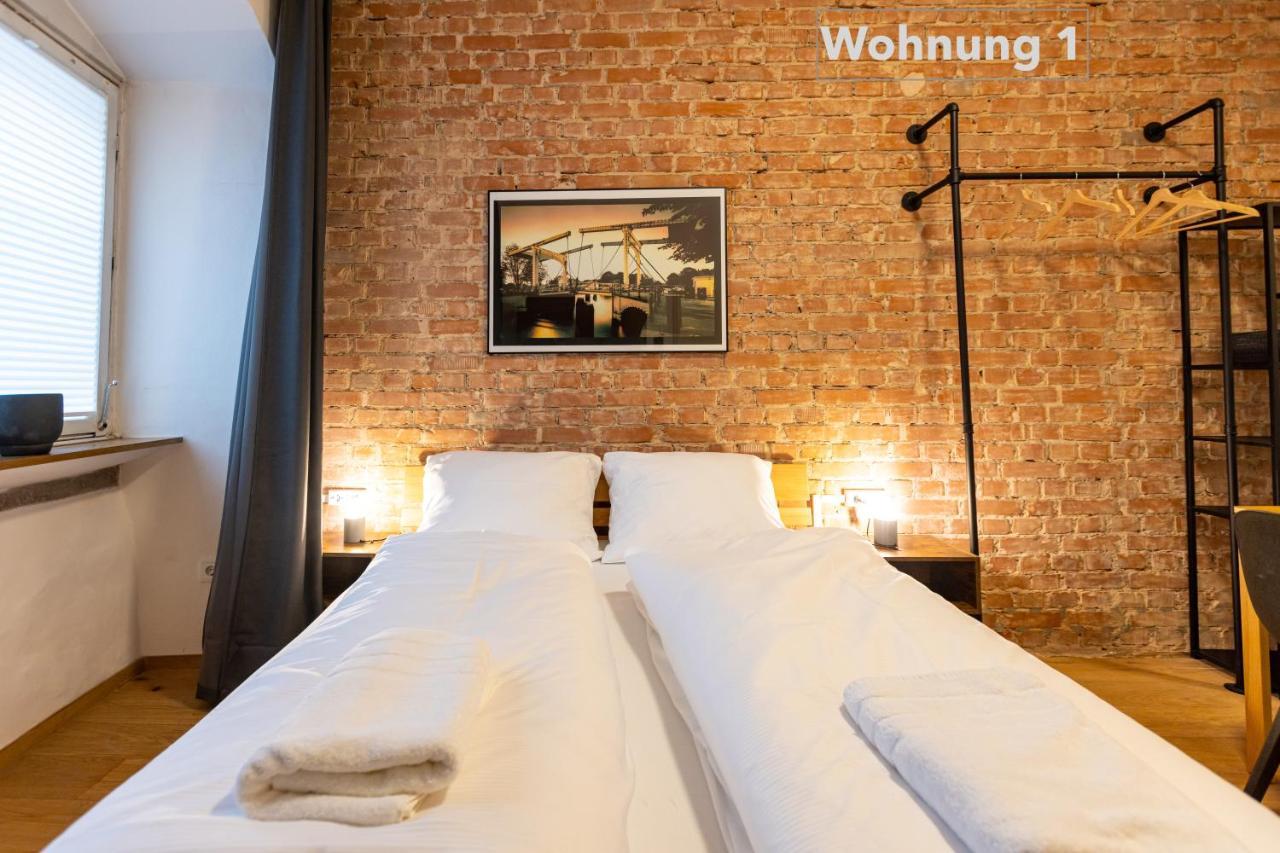 Zentrale Innenstadt-Wohnung 뷔르츠부르크 외부 사진