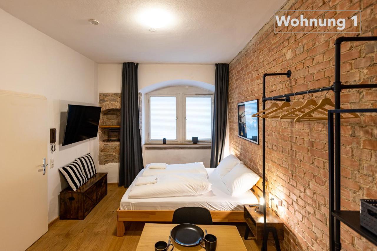 Zentrale Innenstadt-Wohnung 뷔르츠부르크 외부 사진