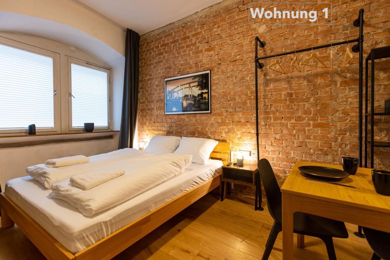Zentrale Innenstadt-Wohnung 뷔르츠부르크 외부 사진